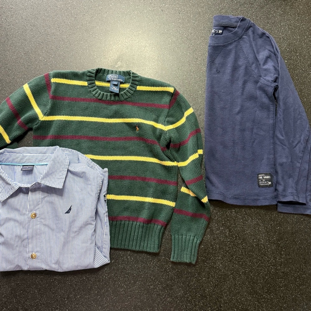Lot of boys tops Nautica, Polo and Joe’s